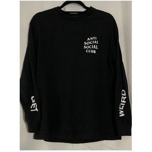 Anti social social club longsleeve tee